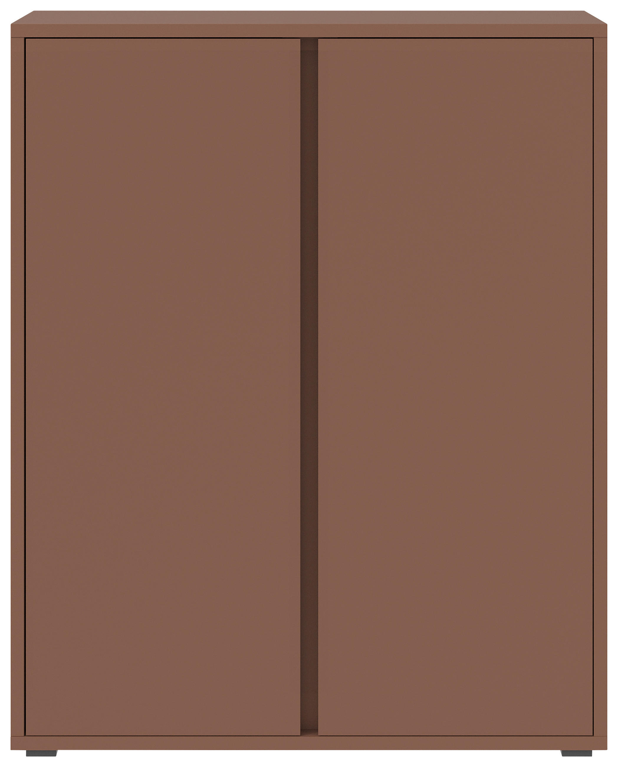SCHUHSCHRANK Terracotta  - Anthrazit/Terracotta, Design, Holzwerkstoff/Kunststoff (97,5/120/33,8cm) - Xora