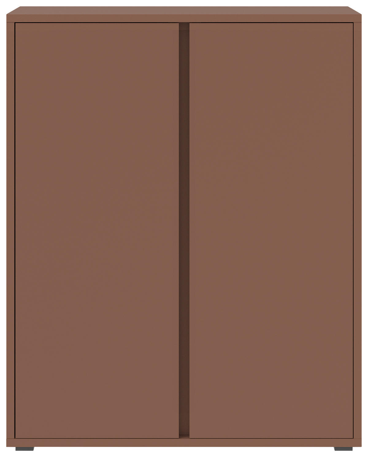 OMARA ZA ČEVLJE terakota - antracit/terakota, Design, umetna masa/leseni material (97,5/120/33,8cm) - Xora