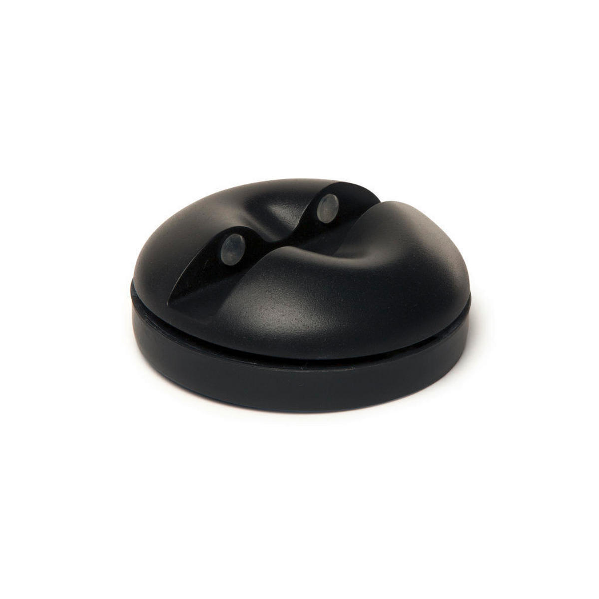 DRŽÁK NA MOBIL - černá, Basics, plast (4/15,5/10,1cm) - Kikkerland