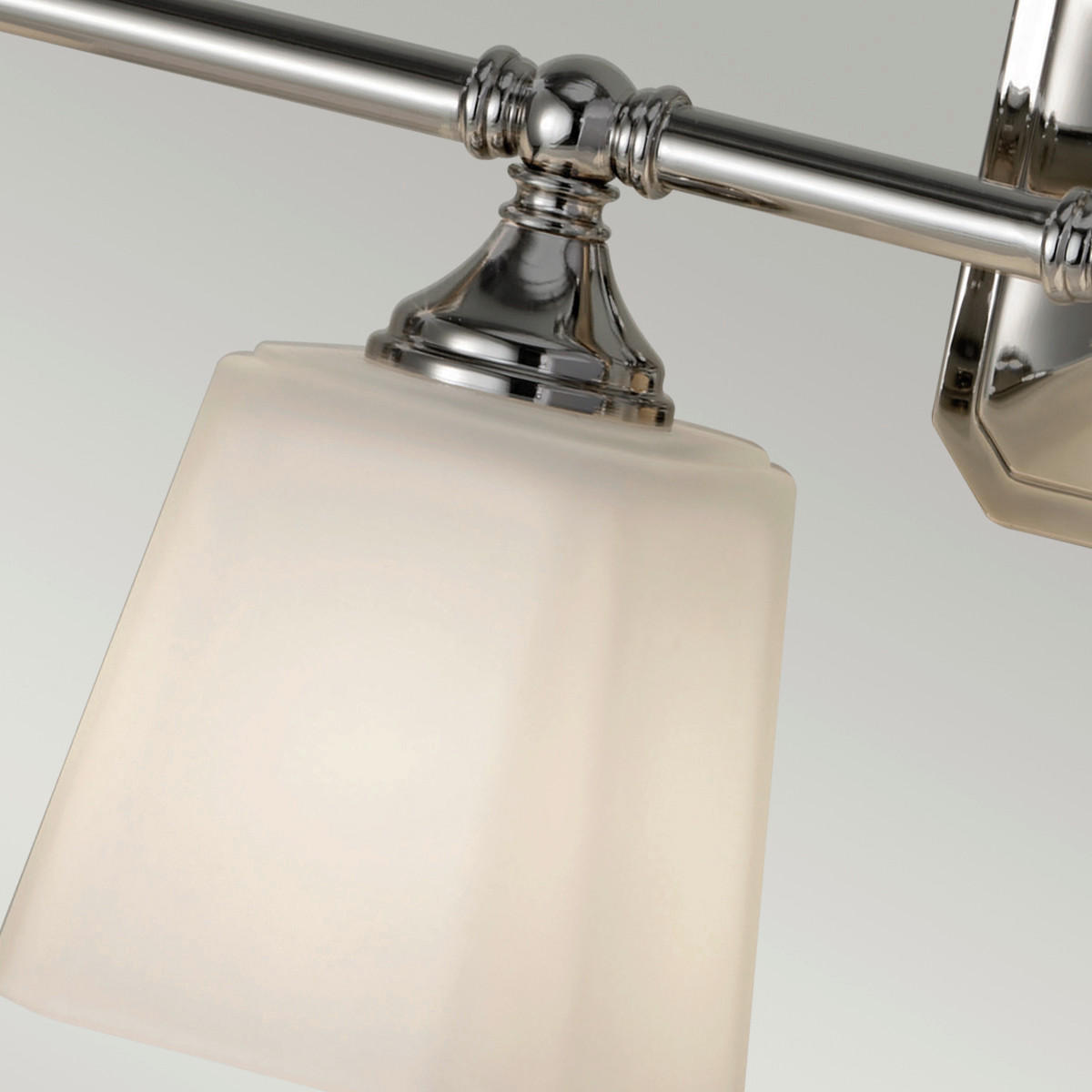 VÄGGLAMPA FÖR BADRUM Elstead Concord 76.2/25.7/15.2 cm   - kromfärg, Klassisk, metall/glas (76.2/25.7/15.2cm) - Elstead Lighting
