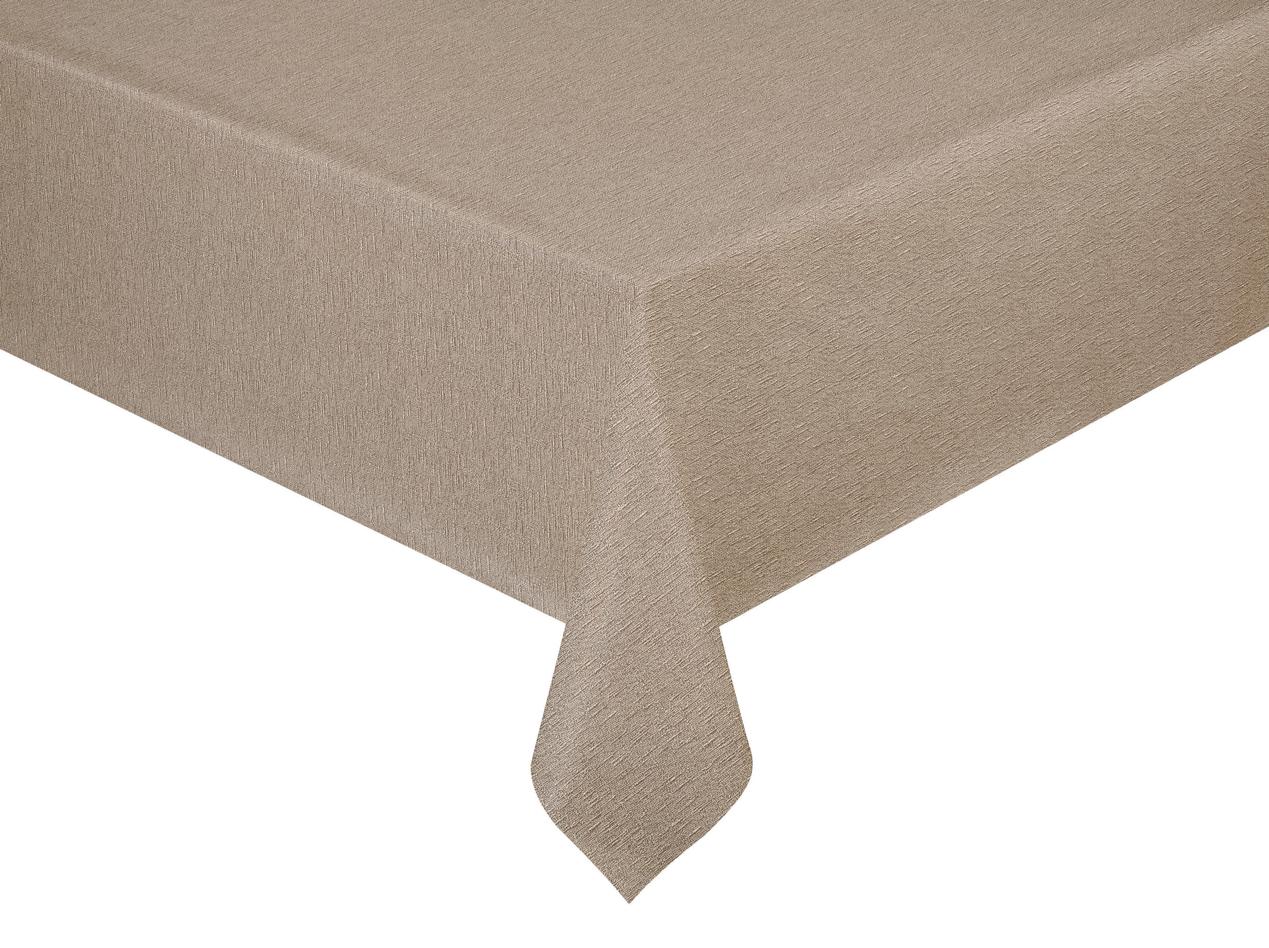 TISCHDECKE MILANO Textil Braun 140 cm  - Braun, Basics, Textil (140cm) - Peyer Syntex