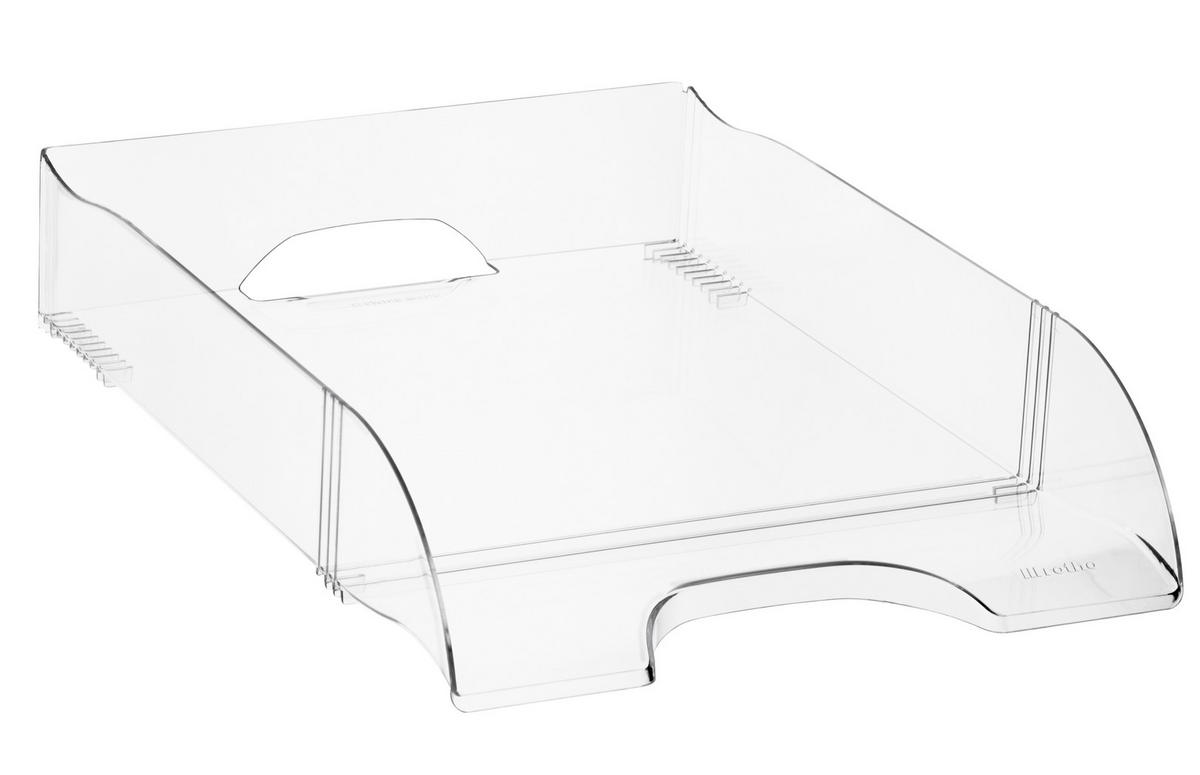 BRIEFABLAGE  in Transparent  - Transparent, Basics, Kunststoff (33/6,4/23,7cm) - Rotho