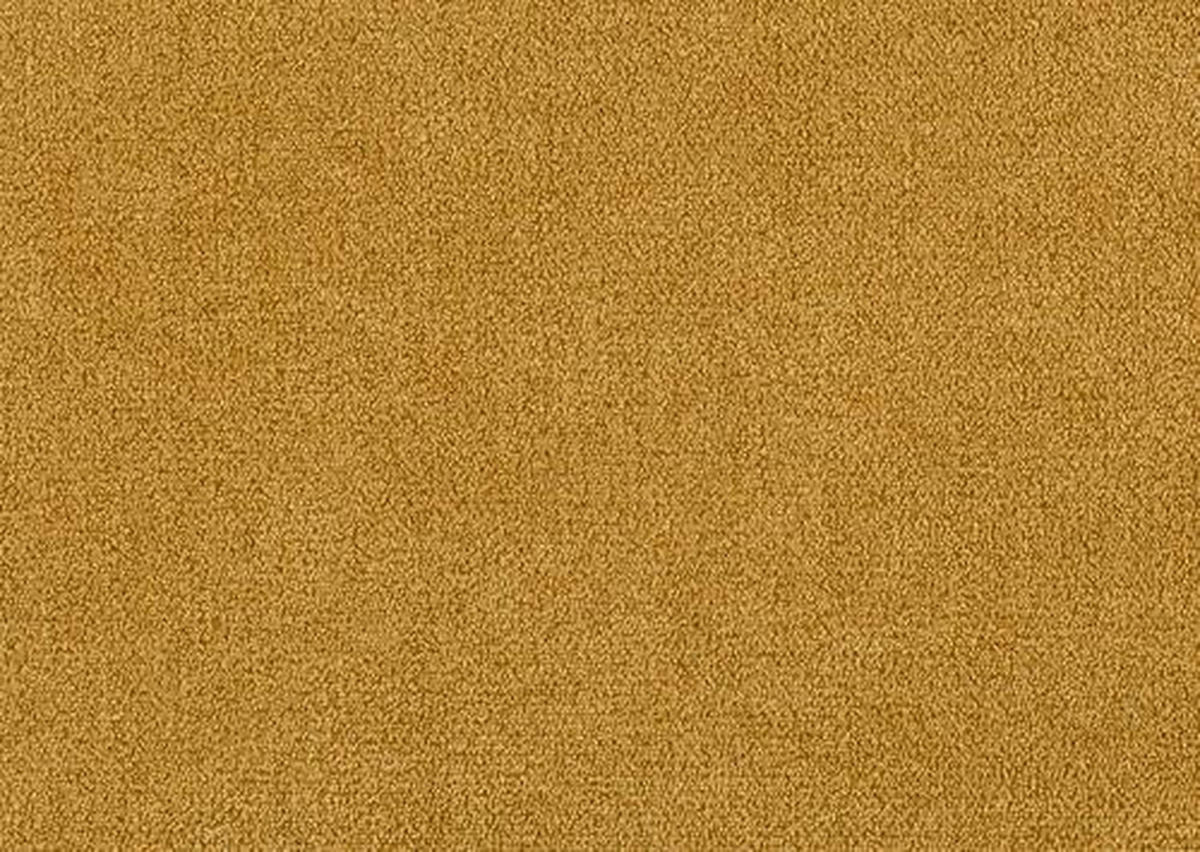 SAROKKANAPÉ textil sárga  - krómszínű/sárga, Design, műanyag/textil (294/173cm) - Carryhome