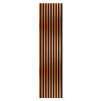 AKUSTIKPANEEL Kupfer foliert 57.25/2/240 cm  - Kupferfarben, KONVENTIONELL, Holz/Textil (57.25/2/240cm)