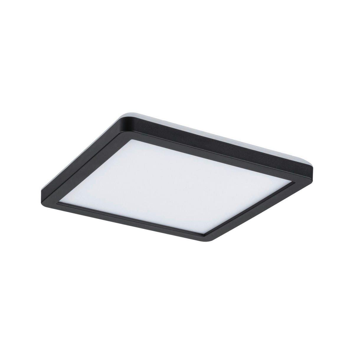 LED-PANEEL 19/19/2,8 cm  - Schwarz, Basics, Kunststoff (19/19/2,8cm) - Paulmann