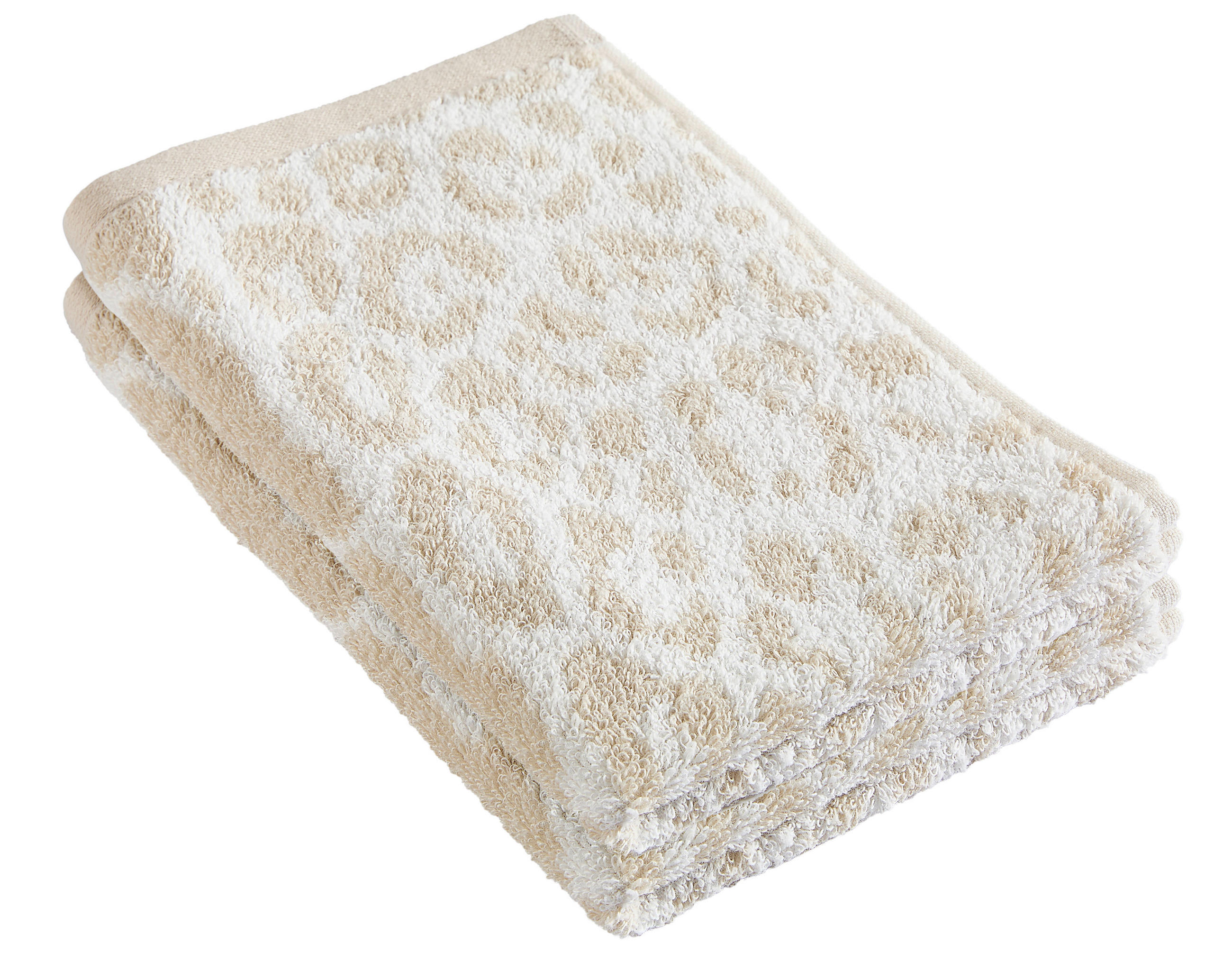 GÄSTETUCHSET Beige 30/50 cm  - Beige, Textil (30/50cm) - Dieter Knoll