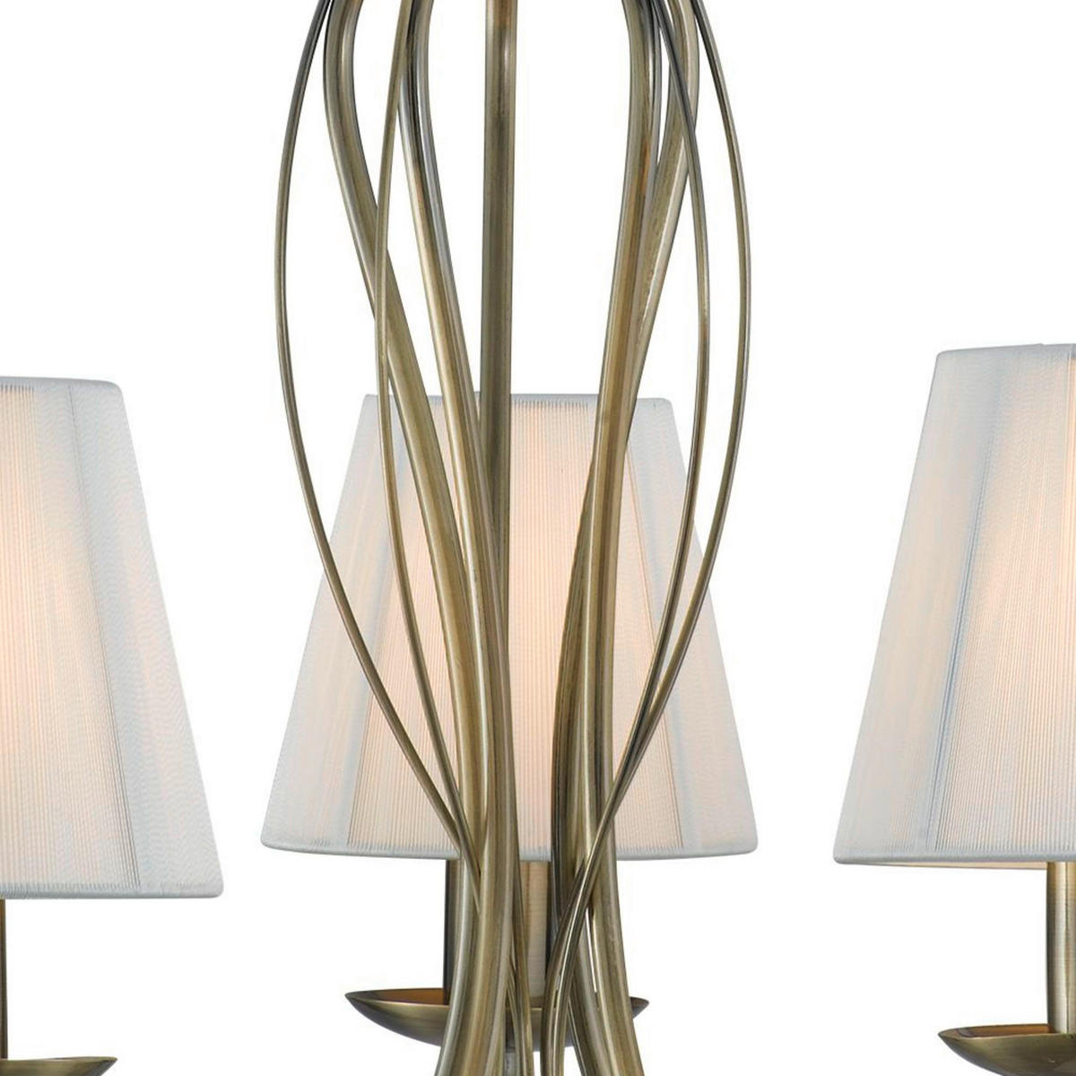 LUSTER  51/100 cm      Andretti  - boje mjeda/krem, Konvencionalno, metal/tekstil (51/100cm)