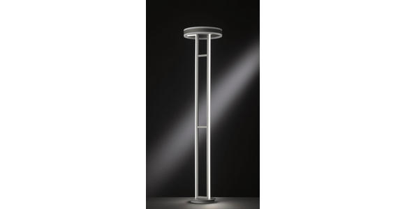 LED-STEHLEUCHTE 40/180 cm - Anthrazit, Design, Kunststoff/Metall (40/180cm) - Ambiente