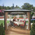 PAVILLON Aluminium Beige, Braun, Dunkelbraun - Beige/Dunkelbraun, Design, Kunststoff/Textil (350/277/350cm) - Ambia Garden PAVILLON Aluminium Beige, Braun, Dunkelbraun - Beige/Dunkelbraun, Design, Kunststoff/Textil (350/277/350cm) - Ambia Garden