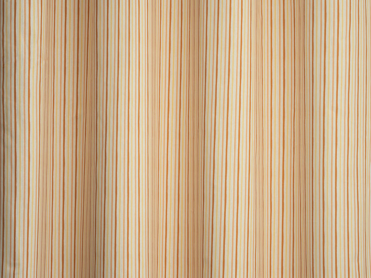 TKANINA ZA ZAVJESE žuta, narančasta, bež - narančasta/bež, Basics, tekstil (140cm)