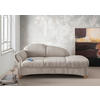 OTTOMANE TORELLO - Taupe/Wildeiche, Konventionell, Holz/Textil (86/84/190cm) - Livetastic