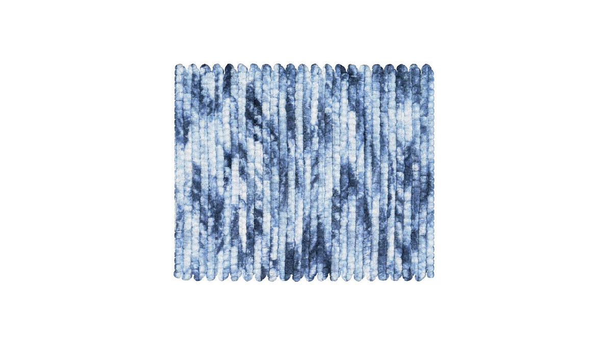 BADTEPPICH Leonie Blau 50/60 cm  - Blau, Basics, Textil (50/60cm)