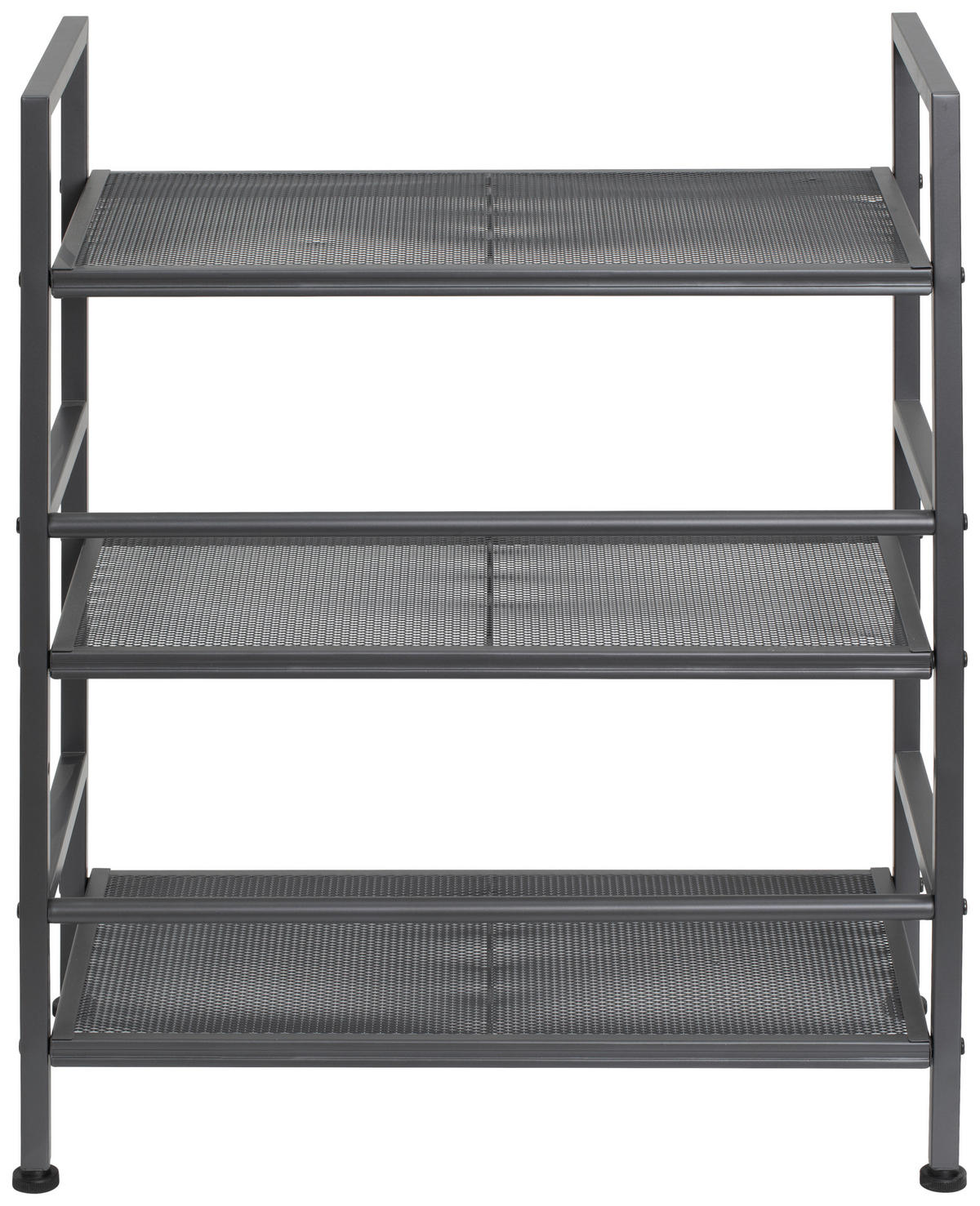 SCHUHREGAL Grau  - Weiß/Grau, MODERN, Metall (59/70/30cm) - PBJ
