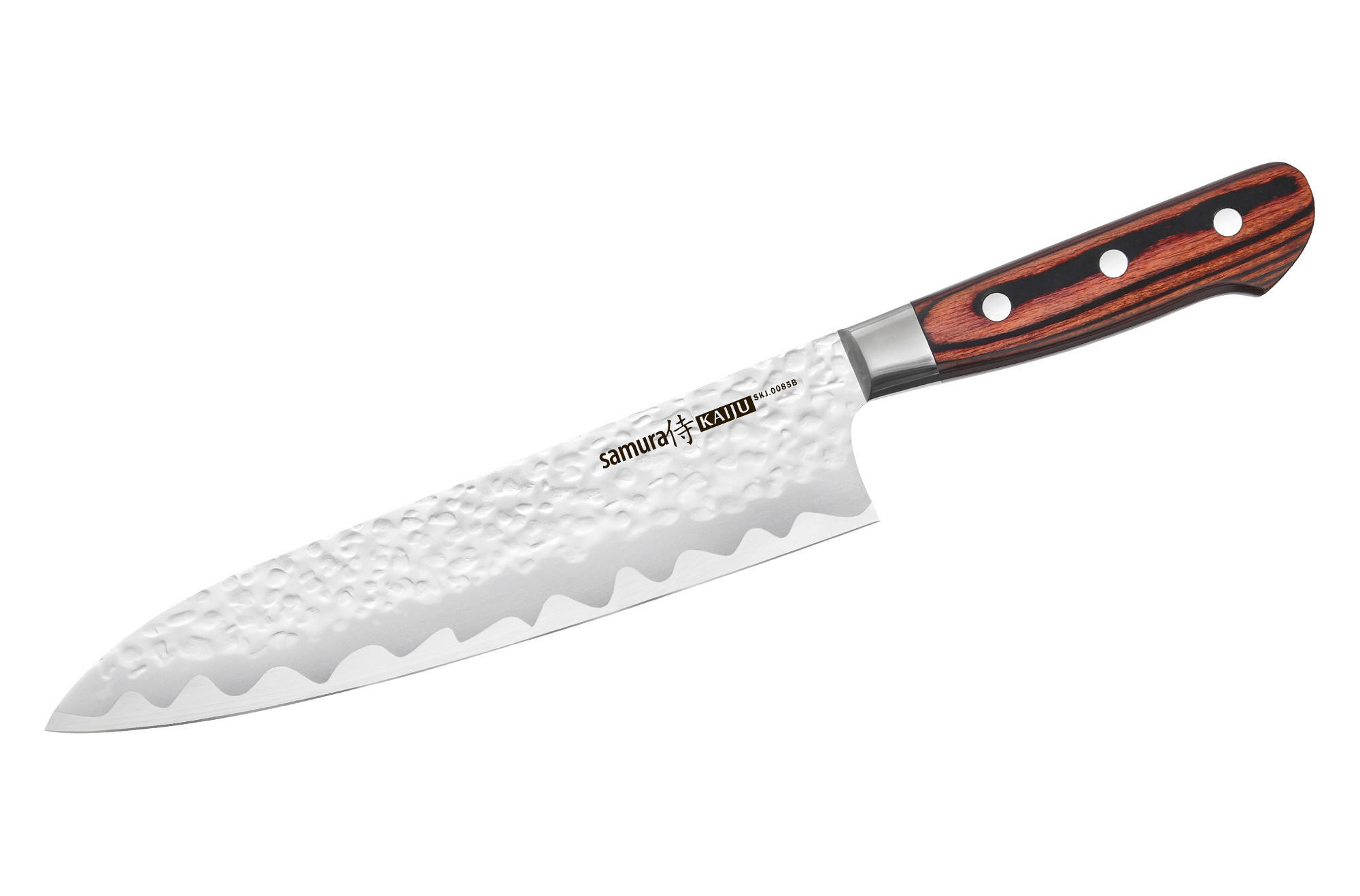 UNIVERZALNI NOŽ  Kaiju  34.1/1.8/4.9 cm          ogljikovo jeklo - srebrne barve/rjava, Basics, kovina/leseni material (34.1/1.8/4.9cm) - Samura