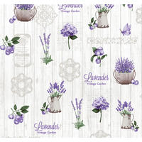 ASZTALTERÍTŐ   - lila, Basics, textil (140cm)