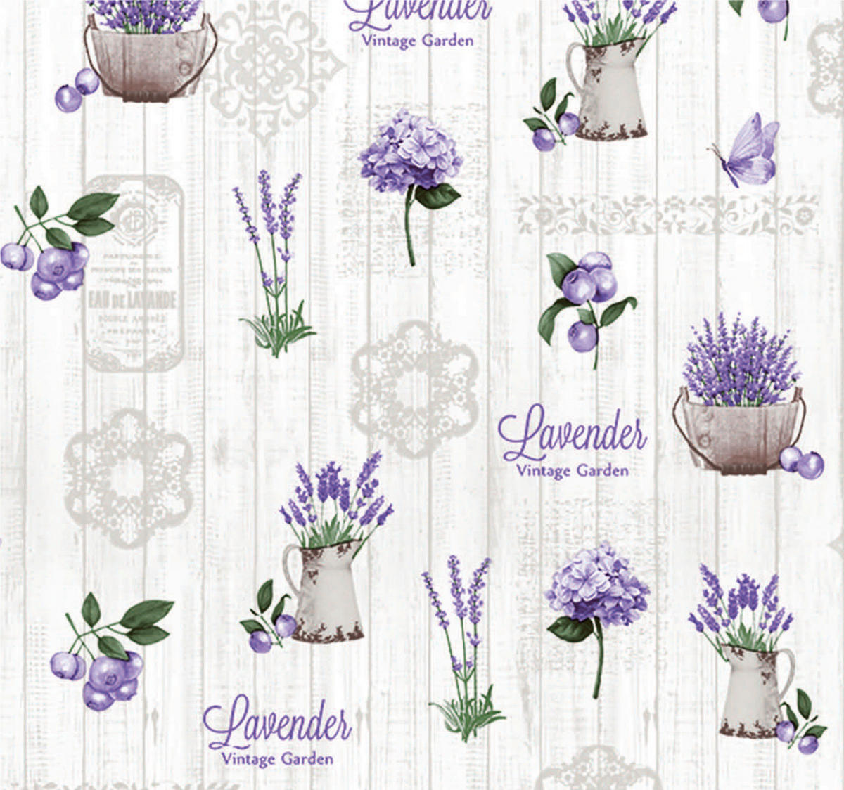 ASZTALTERÍTŐ   - lila, Basics, textil (140cm)