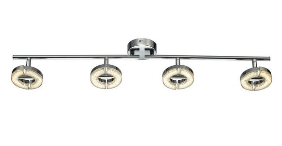 LED-STRAHLER - Weiß, Design, Kunststoff/Metall (11/78cm) - Novel