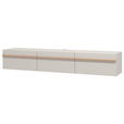 HÄNGELOWBOARD Kaschmir, Eiche Artisan  - Kaschmir/Eiche Artisan, Basics, Holzwerkstoff (192/32/41,5cm) - Carryhome