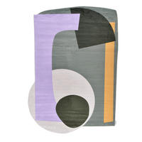 WEBTEPPICH 140/190 cm Shapes - EIGHT Multicolor, Dunkelgrau  - Dunkelgrau/Multicolor, Trend, Textil (140/190cm) - Tom Tailor