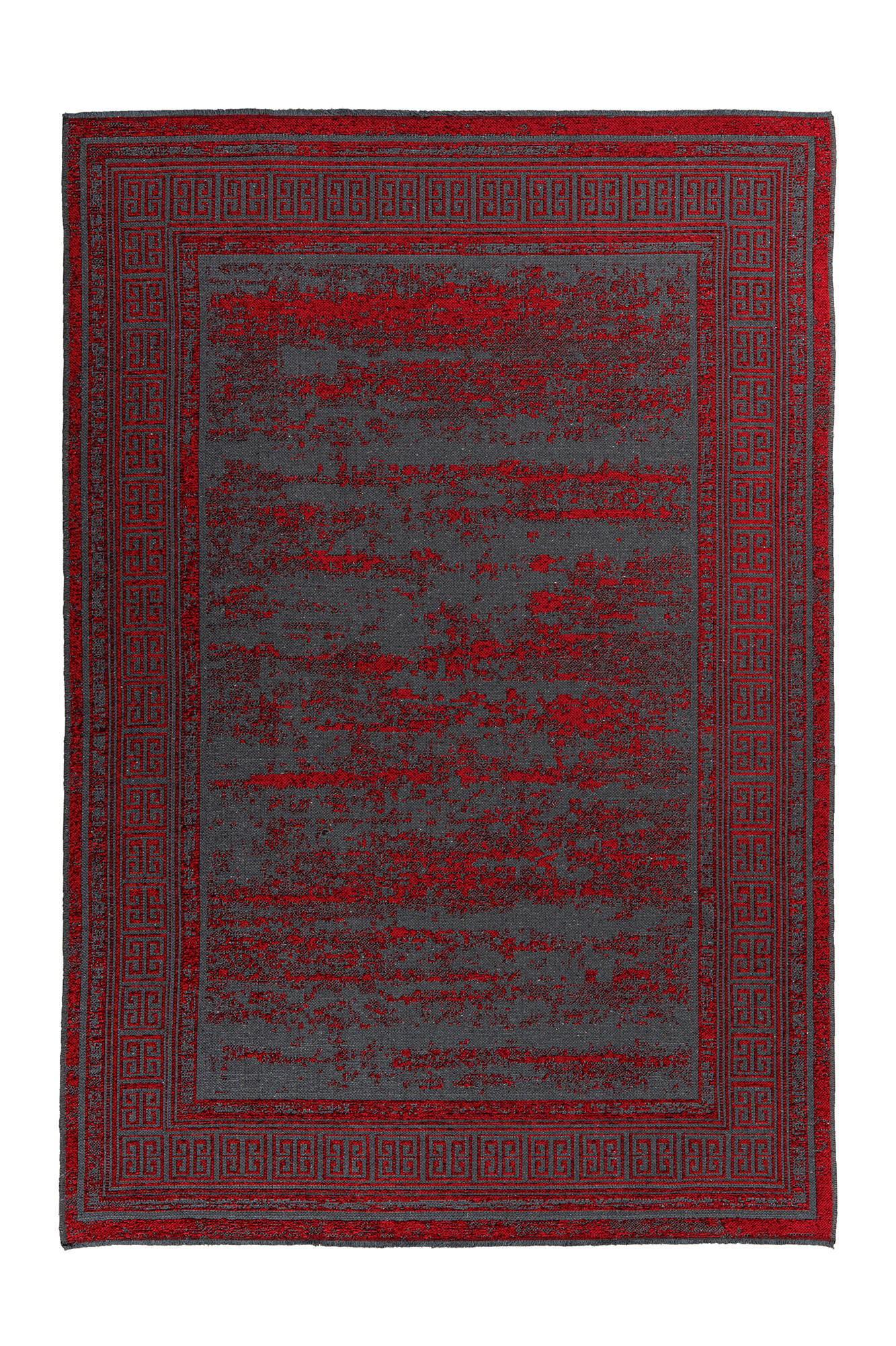 FLATVÄVD MATTA 160/230 cm Kalea  - röd, Basics, textil (160/230cm) - Kayoom