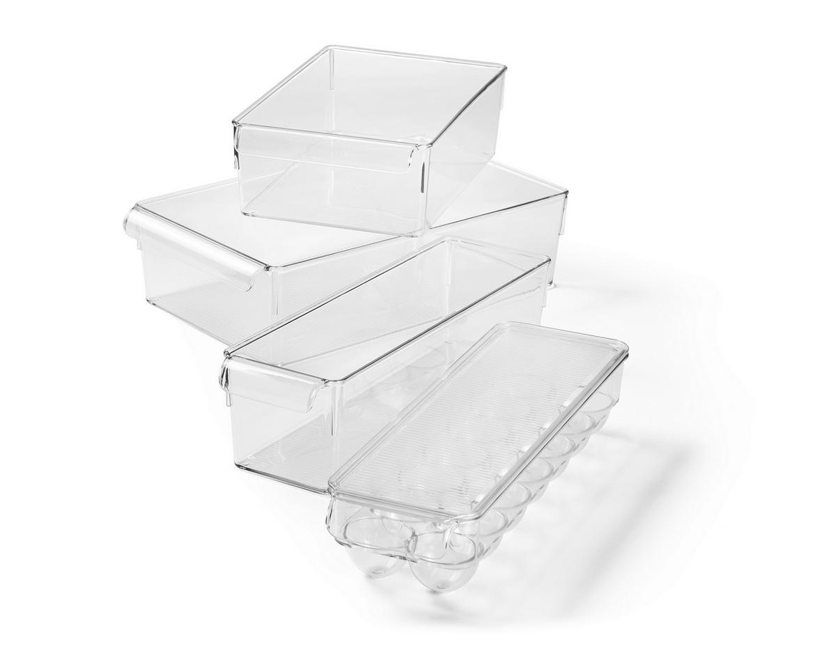 CUTIE PENTRU FRIGIDER  - străveziu, Basics, plastic - Homeware Profession.