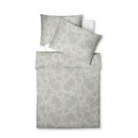 POSTELJNINA 140/200 cm flanela svetlo siva  - svetlo siva, Konvencionalno, tekstil (140/200cm) - Fleuresse