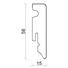 SOCKELLEISTE Alufarben - Alufarben, Basics, Holzwerkstoff (1,5/5,8/240cm) - Homeware SOCKELLEISTE Alufarben - Alufarben, Basics, Holzwerkstoff (1,5/5,8/240cm) - Homeware