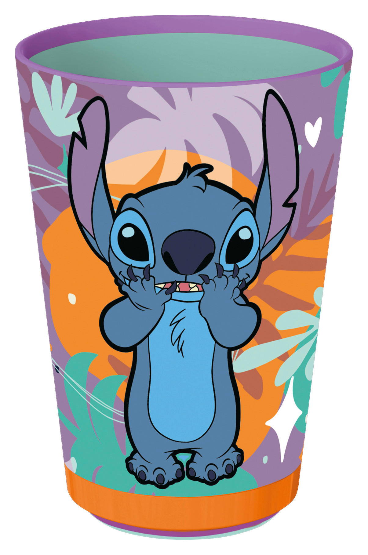 BECHER    - Türkis, Basics, Kunststoff (9,3/9,3/12,3cm) - Disney