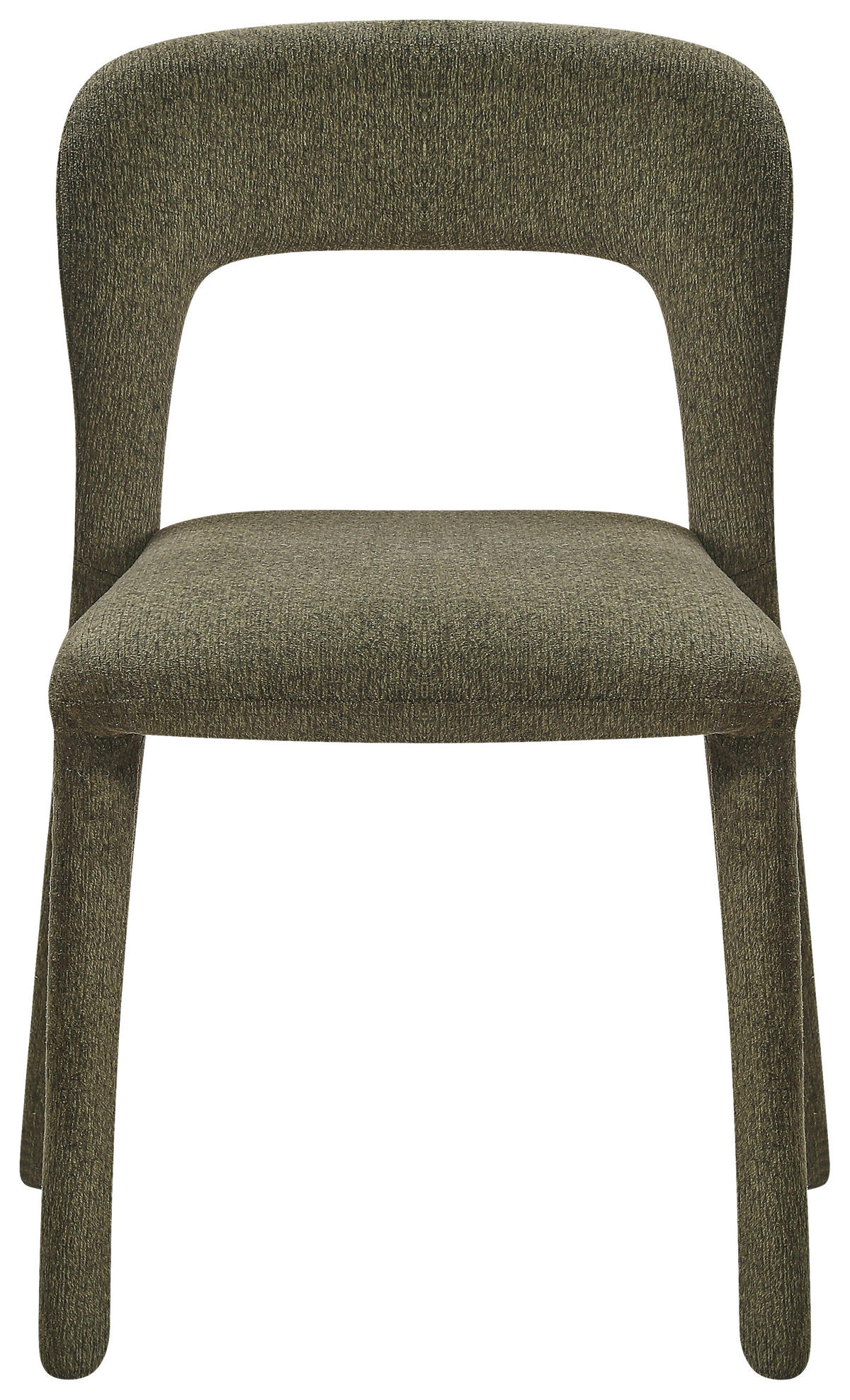 STUHL   Chenille  Grün  - Grün, MODERN, Textil/Metall (47/76/57cm) - Carryhome