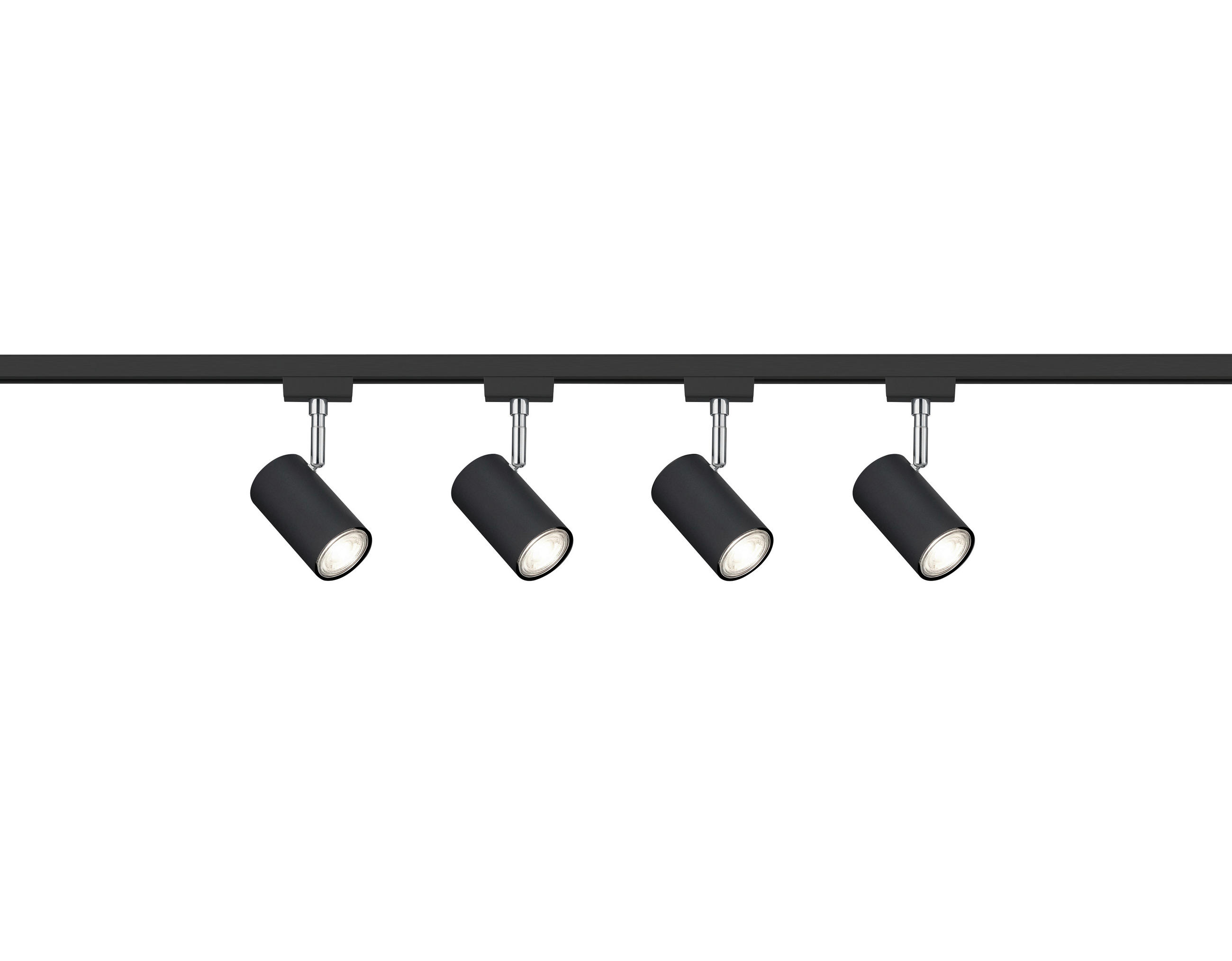 SCHIENENSYSTEM Marley 218/5/3 cm  - Schwarz, Basics, Kunststoff (218/5/3cm)