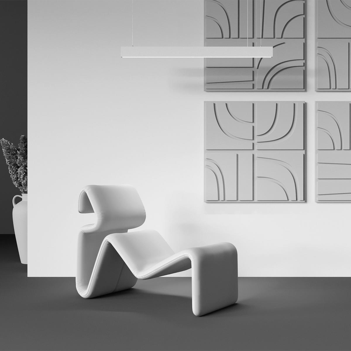 PENDELLEUCHTE  3.3/157.5/112.5 cm   - Weiss, Design, Metall (3.3/157.5/112.5cm) - MAYTONI