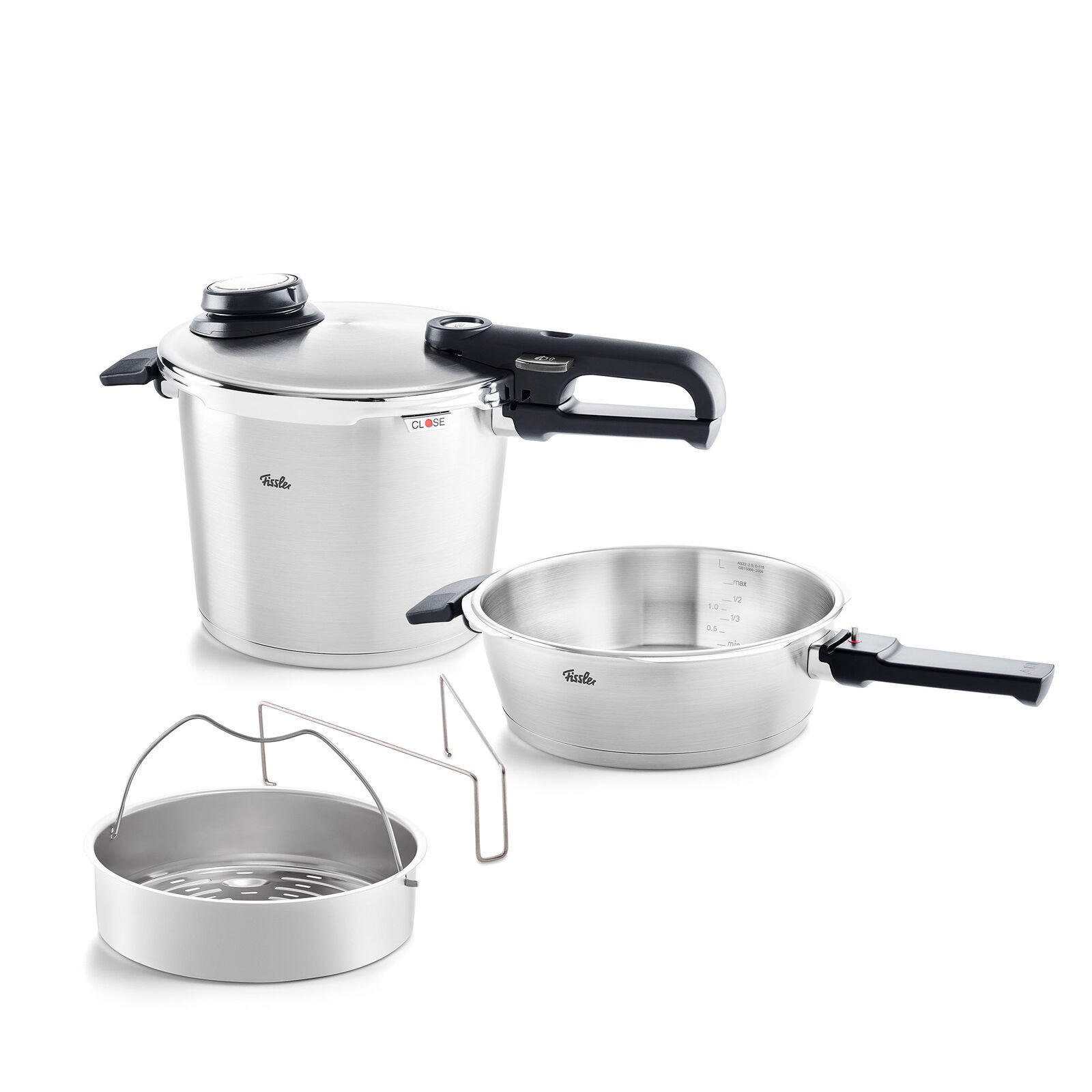 SET POSOD  Vitavit Premium   kovina   - srebrne barve, Basics, kovina - Fissler