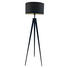 STOJACÍ LAMPA - černá, Lifestyle, kov/textilie (49/157,5cm) - Ambiente STOJACÍ LAMPA - černá, Lifestyle, kov/textilie (49/157,5cm) - Ambiente