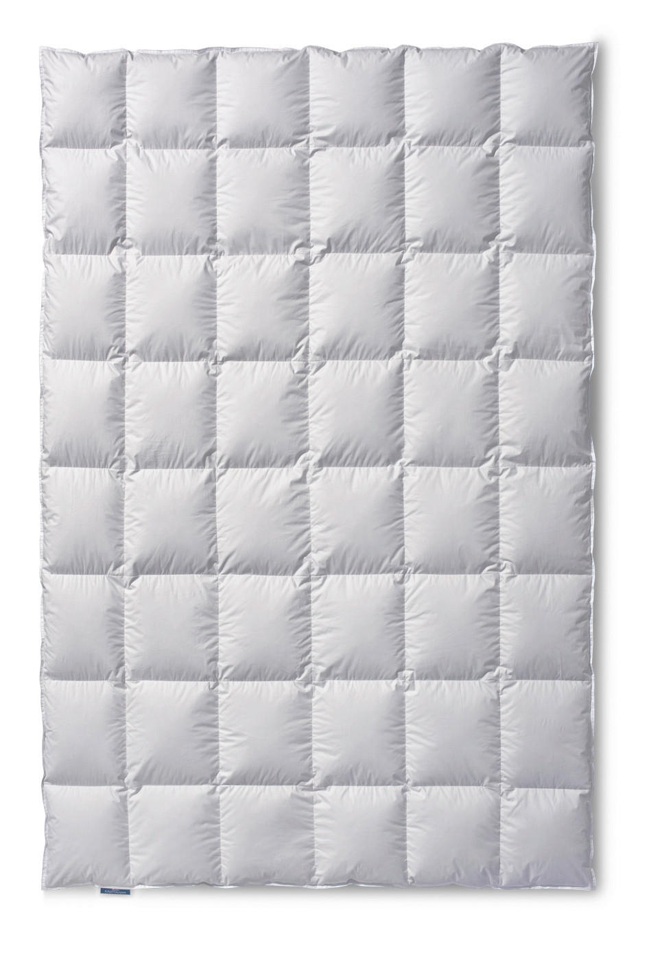 DAUNENDECKE  Exclusive  155/220 cm   - Grauweiß, Basics, Textil (155/220cm) - Kauffmann