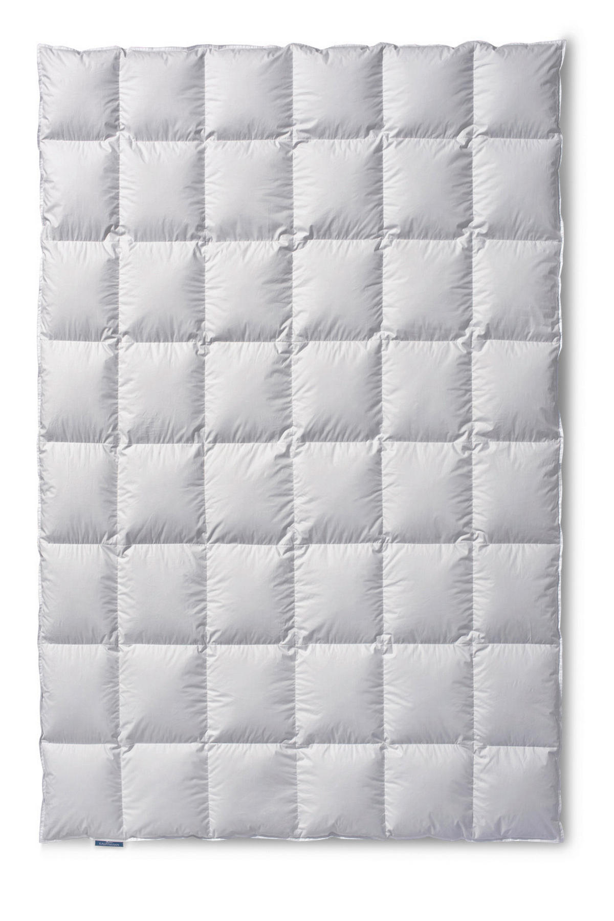 DAUNENDECKE  Exclusive  155/220 cm   - Grauweiß, Basics, Textil (155/220cm) - Kauffmann