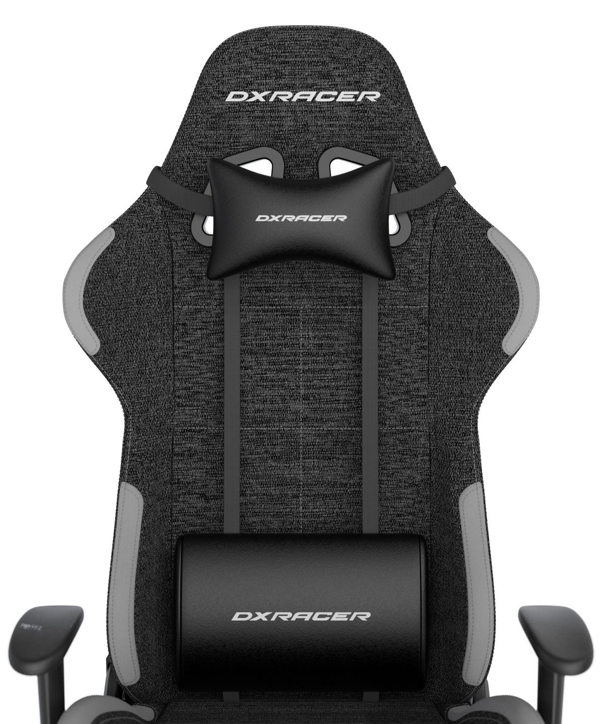 GAMINGSTUHL  in Grau, Schwarz  - Schwarz/Grau, KONVENTIONELL, Kunststoff/Textil (70/129/70cm) - Dxracer