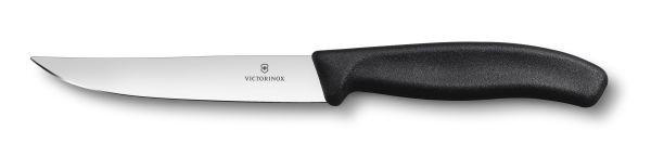 STEAKMESSER - Silberfarben/Schwarz, Basics, Kunststoff (2,5/1,2/23,5cm) - Victorinox