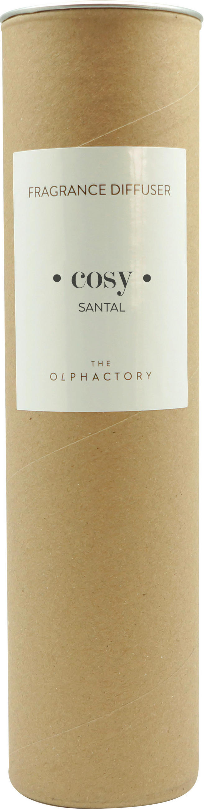 Difuzor Santal  - večbarvno, Basics, karton/steklo (100ml) - The Olphactory