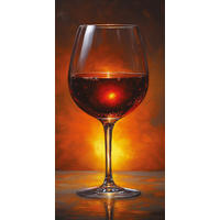 LEINWANDBILD Essen & Trinken Multicolor 20/40 cm  - Multicolor, Basics, Holz/Papier (20/40cm)