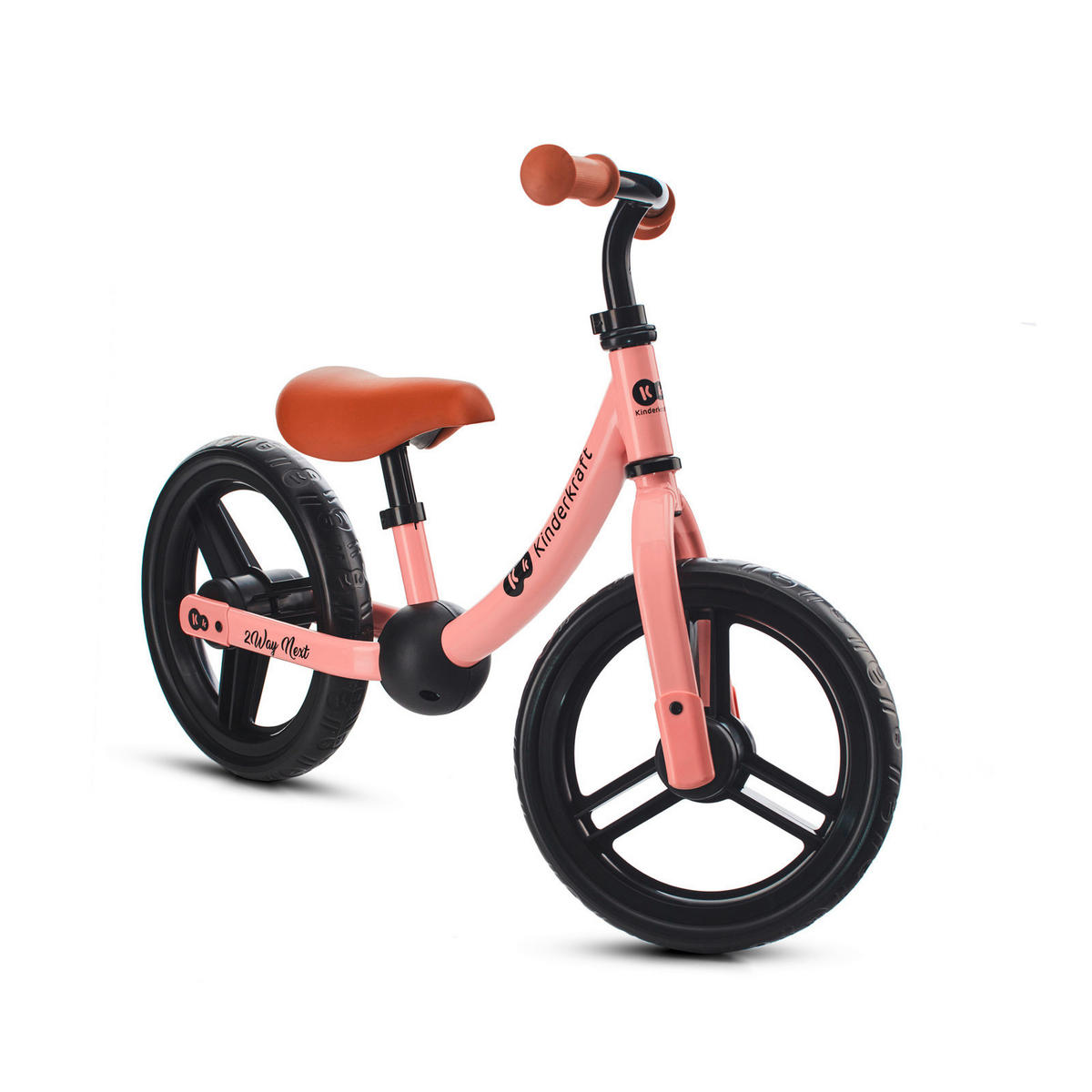 LAUFRAD 2way Next  - Pink, Basics, Kunststoff/Metall (85/53-59/38cm) - kinderkraft