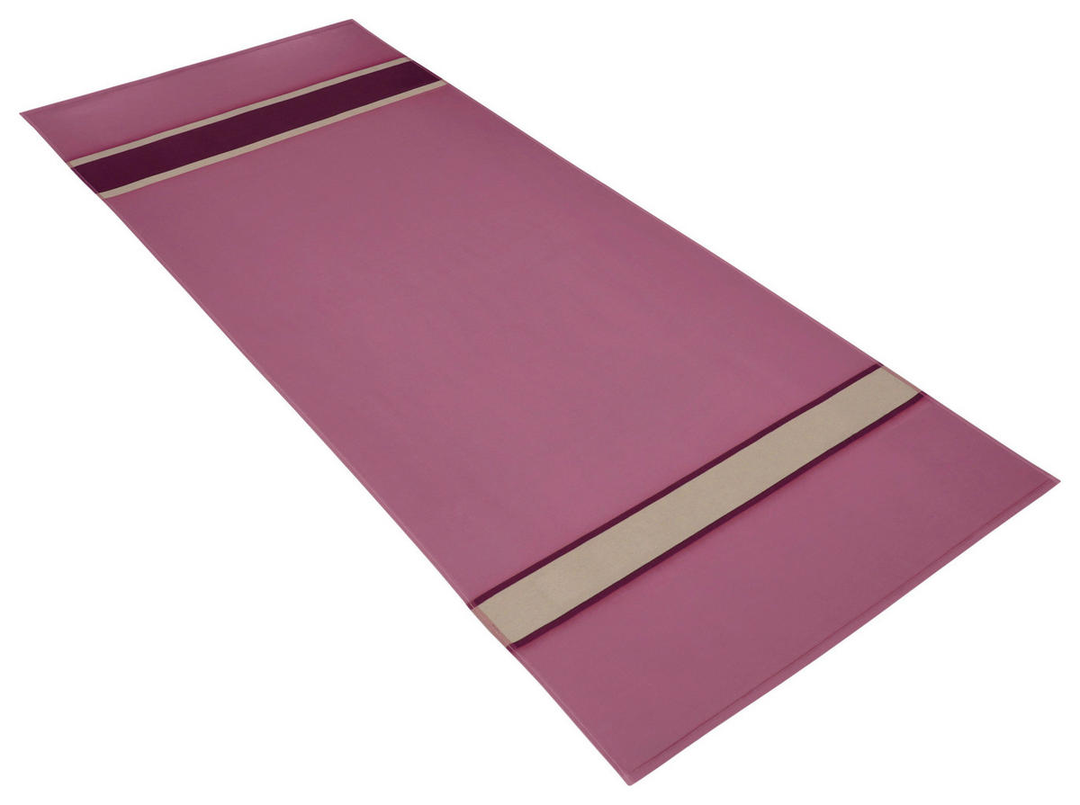 SAUNATUCH 80/180 cm Aton Rot  - Rot, Basics, Textil (80/180cm) - Vossen