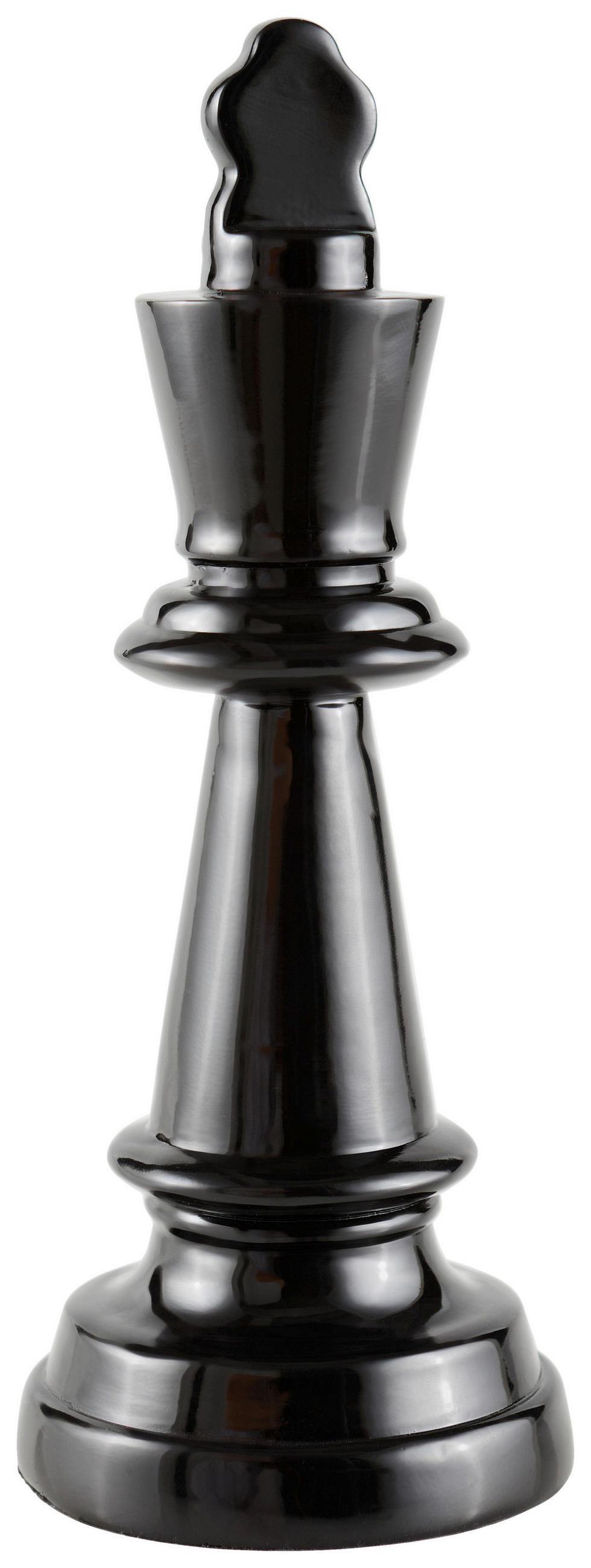 SCHACHFIGUR - Schwarz Hochglanz, LIFESTYLE, Kunststoff (11/27,5cm) - Ambia Home