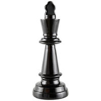 SCHACHFIGUR - Schwarz Hochglanz, LIFESTYLE, Kunststoff (11/27,5cm) - Ambia Home