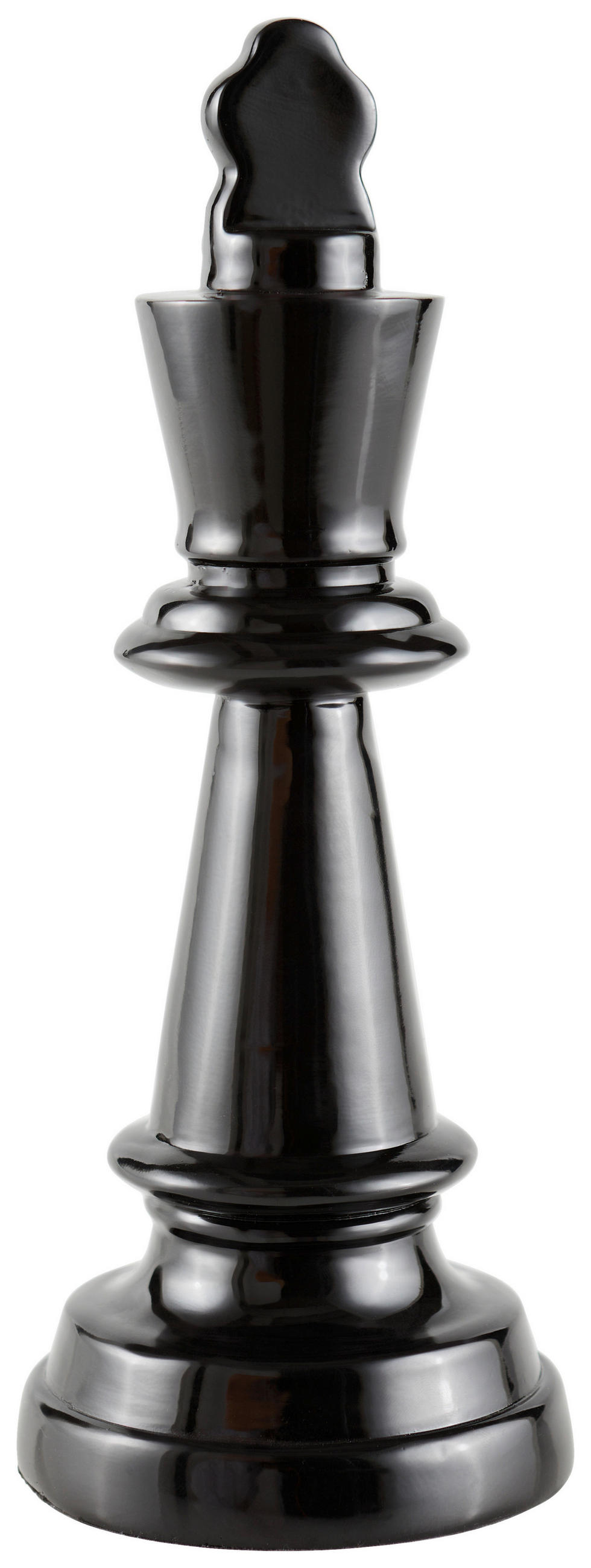 SCHACHFIGUR - Schwarz Hochglanz, LIFESTYLE, Kunststoff (11/27,5cm) - Ambia Home