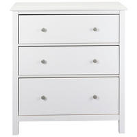 KOMODA   85/96/40 cm   bijela  - bijela/srebrne boje, Design, metal/drvo (85/96/40cm) - Livetastic