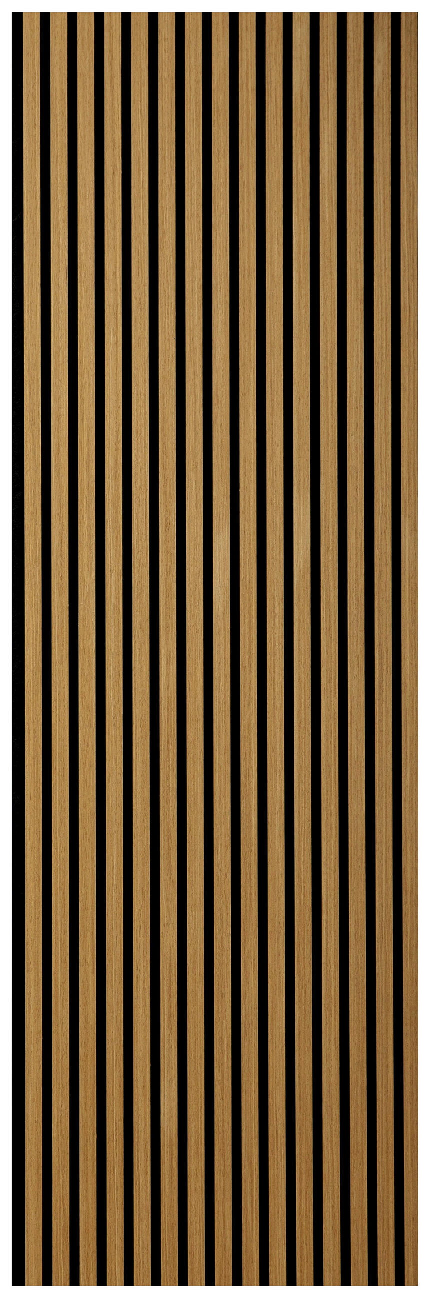 AKUSTIKPANEEL Eichefarben 244/56/1,8 cm  - Eichefarben, Basics, Holzwerkstoff/Kunststoff (244/56/1,8cm) - Novel