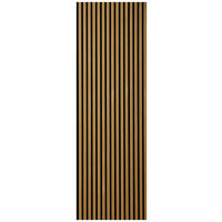 AKUSTIKPANEEL Eichefarben 244/56/1,8 cm  - Eichefarben, Basics, Holzwerkstoff/Kunststoff (244/56/1,8cm) - Novel
