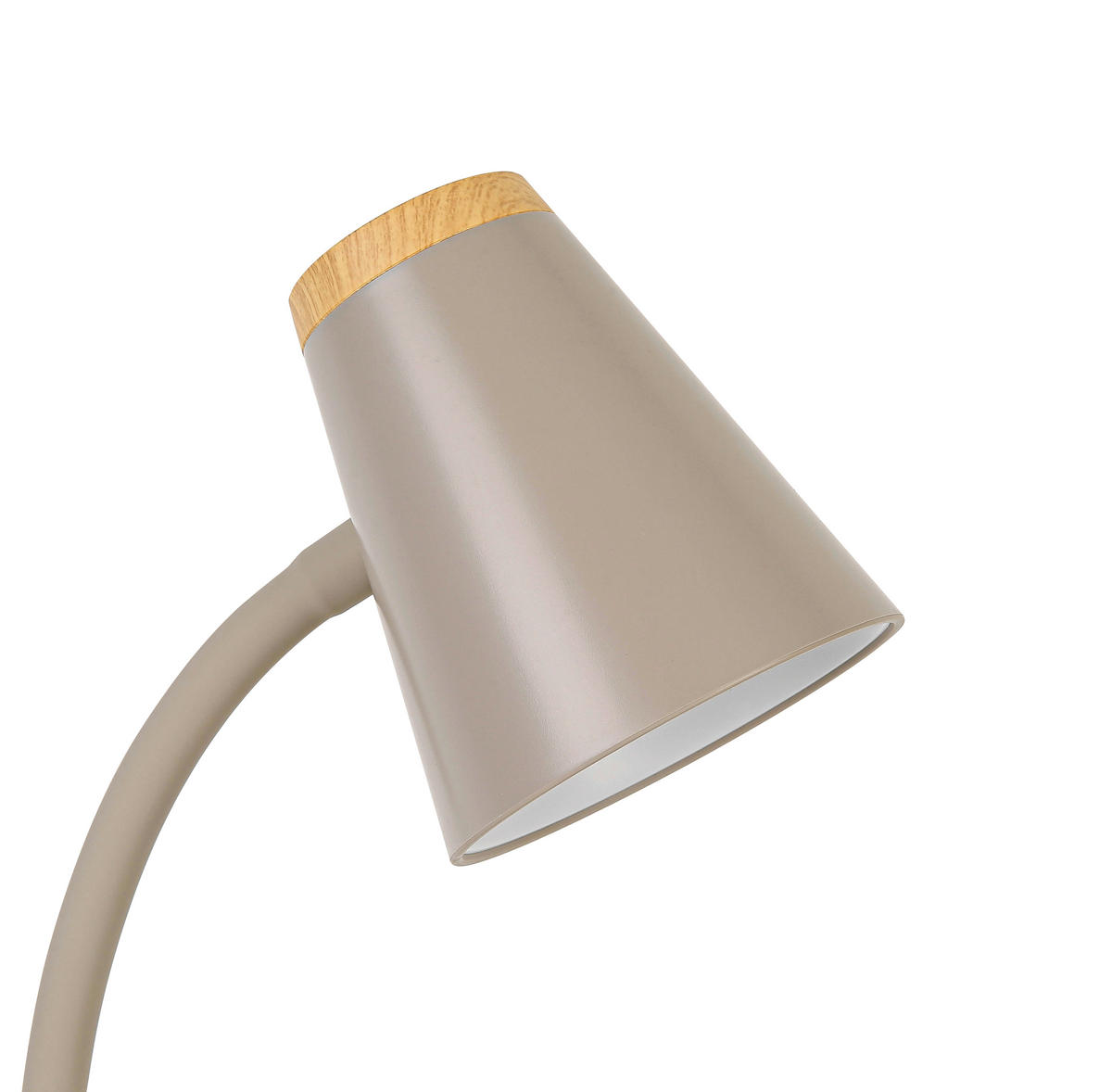 LED SVJETILJKA ZA PISAĆI STOL  - boje hrasta/boje pijeska, Basics, metal/plastika (42/13,2/13,2cm) - Boxxx