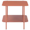 BEISTELLTISCH 48,4/45/40 cm Terracotta quadratisch  - Terracotta, Design, Metall (48,4/45/40cm) - Carryhome