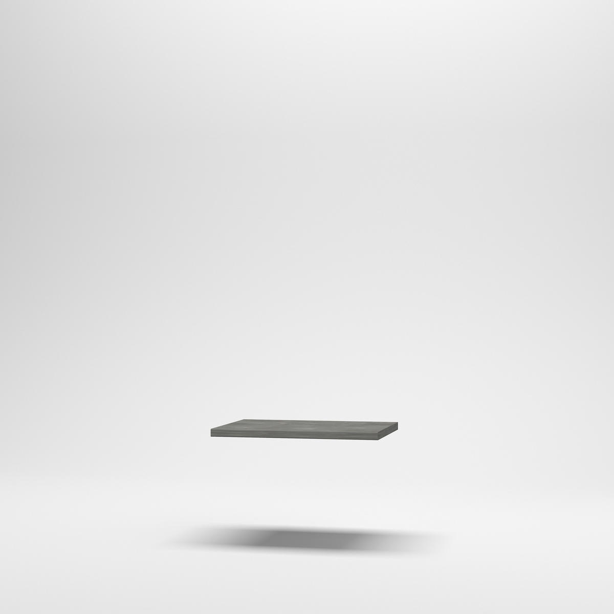 MUNKALAP 82/3,8/60 cm  - sötétszürke, Basics, fa (82/3,8/60cm) - Carryhome